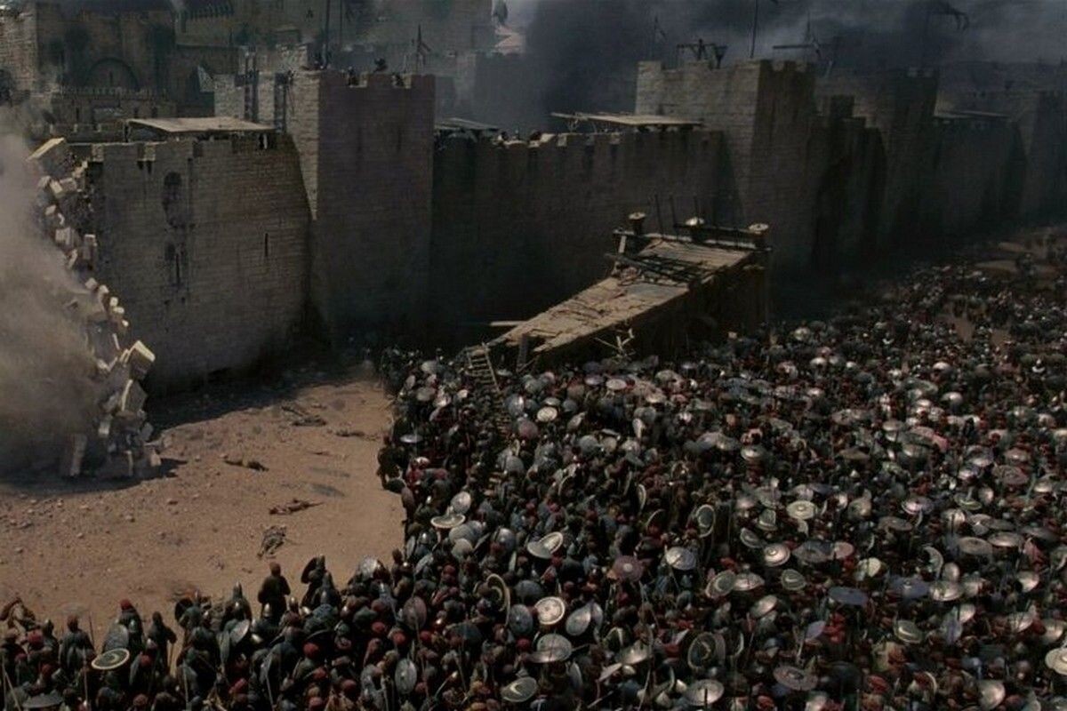 Фото: скриншот из кинофильма "Царство небесное" 2005 года