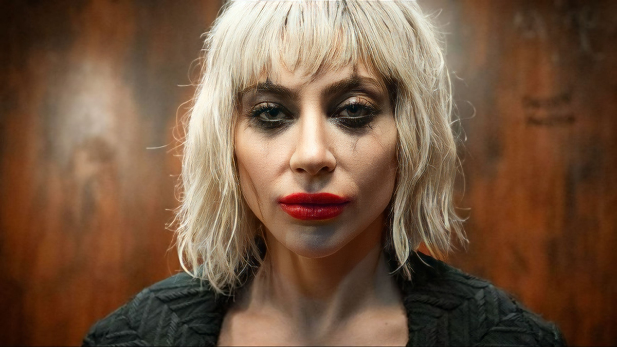 Кадр из фильма. Леди Гага в роли Харви Квин