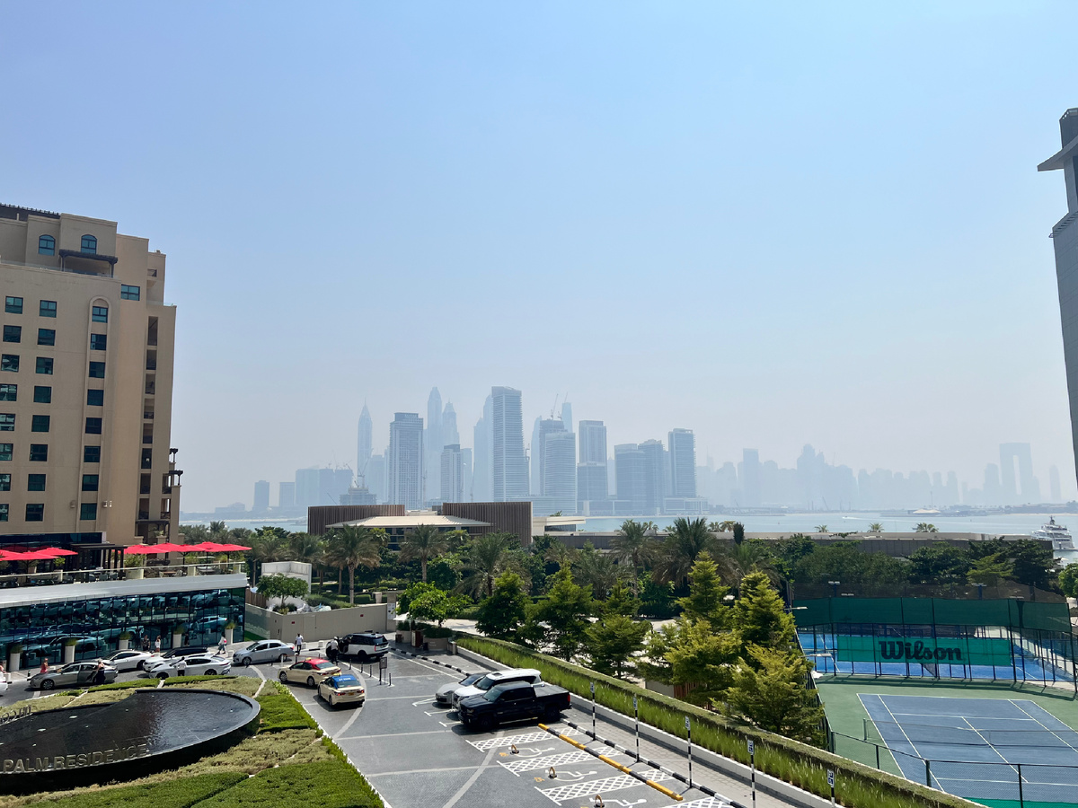 вид из апартаментов