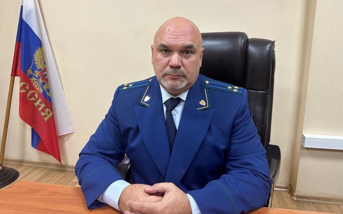    Прокурором Тамбовского района назначен старший советник юстиции Юрий Плужников Фото прокуратуры Тамбовской области