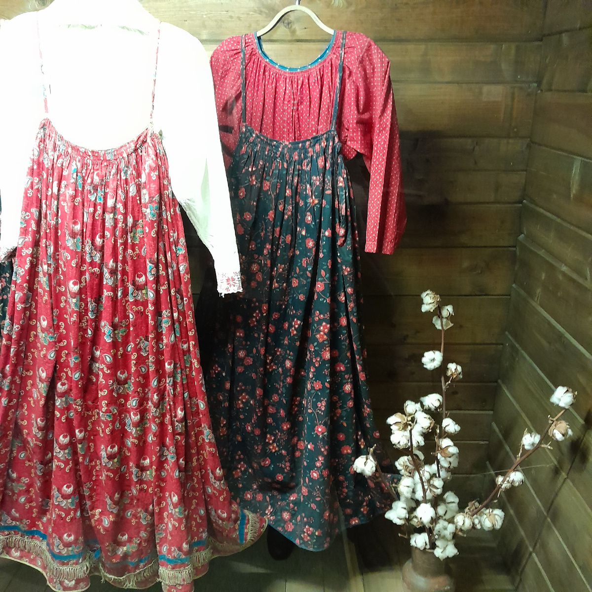 Женская одежда из ситца в Музее ивановского ситца