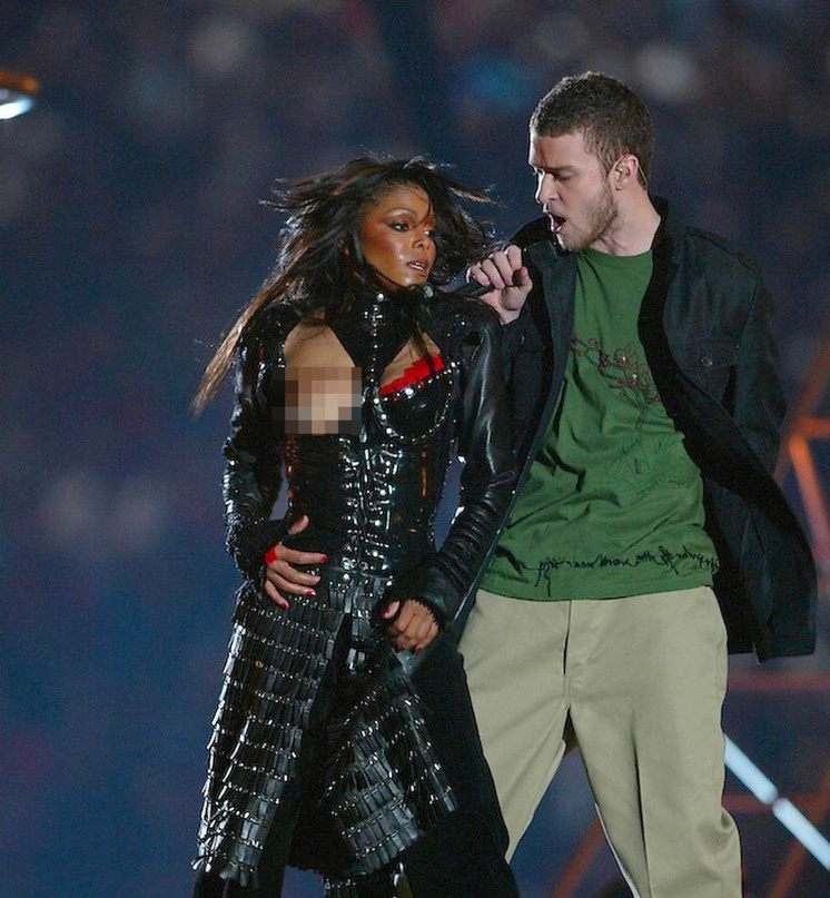 Джастин Тимберлейк и Джанет Джексон