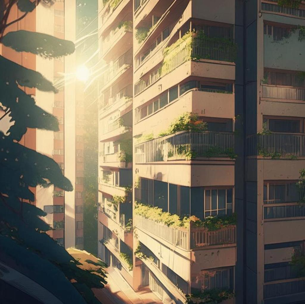 Так видит "Донбасское лето" нейросеть Кандинский 