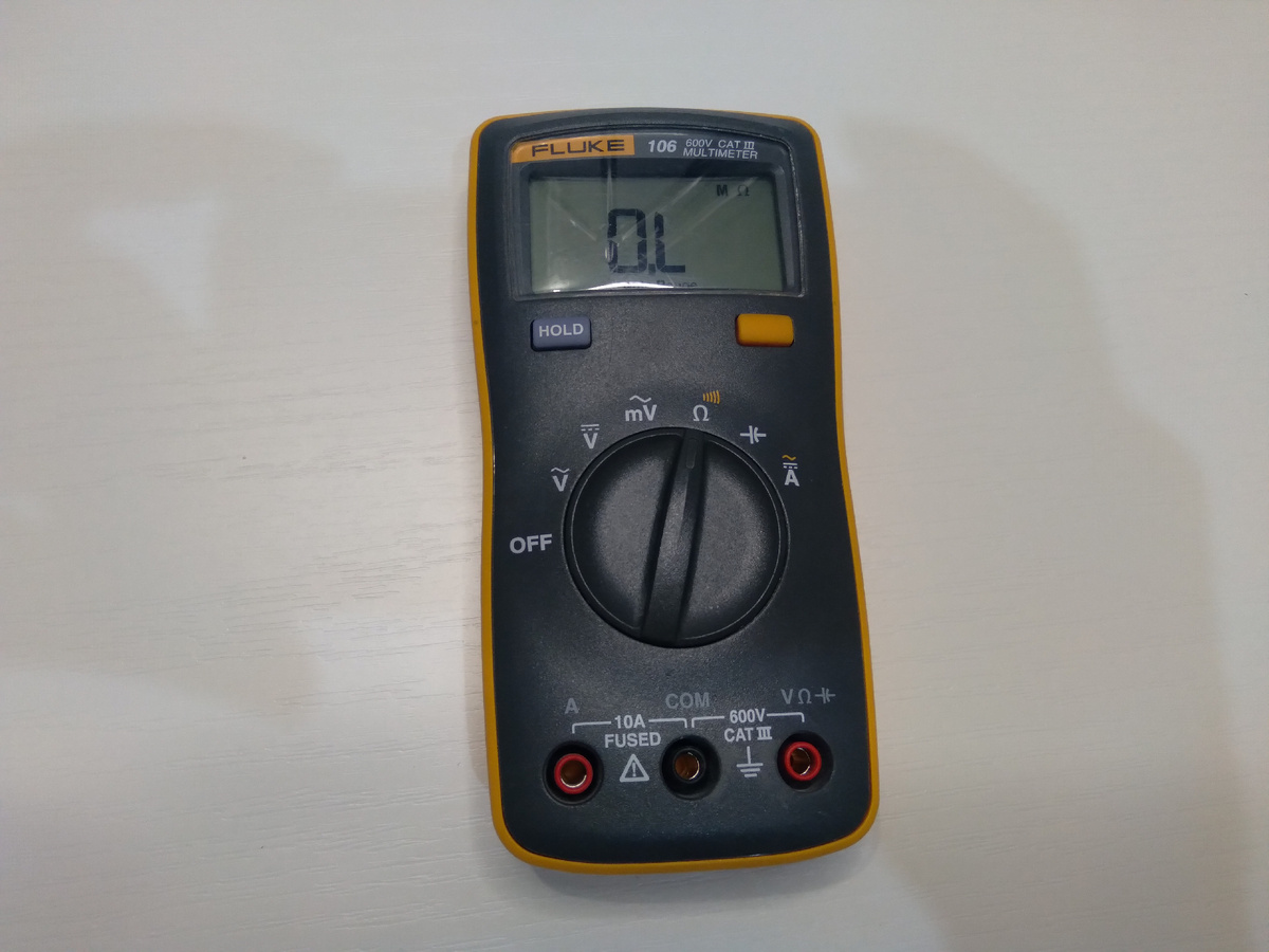 Старый верный друг Fluke-106