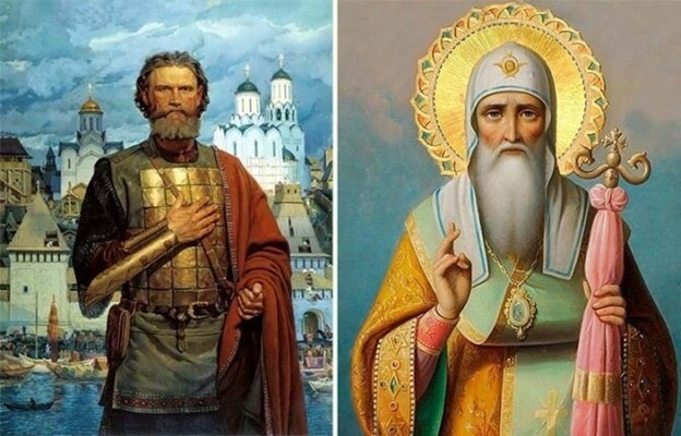 Дмитрий Донской и митрополит Алексий. Фото из открытого доступа