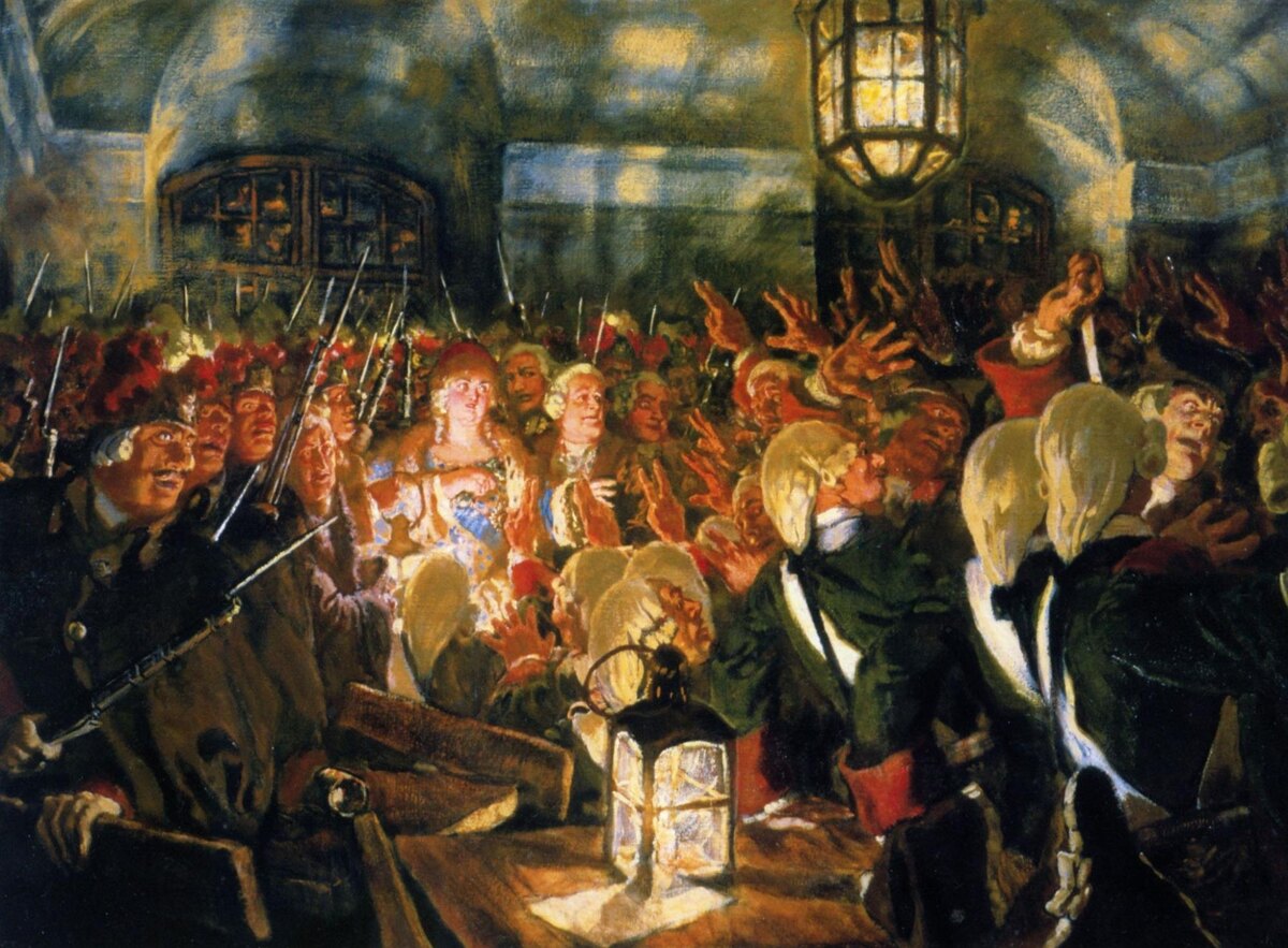 Переворот Елизаветы Петровны