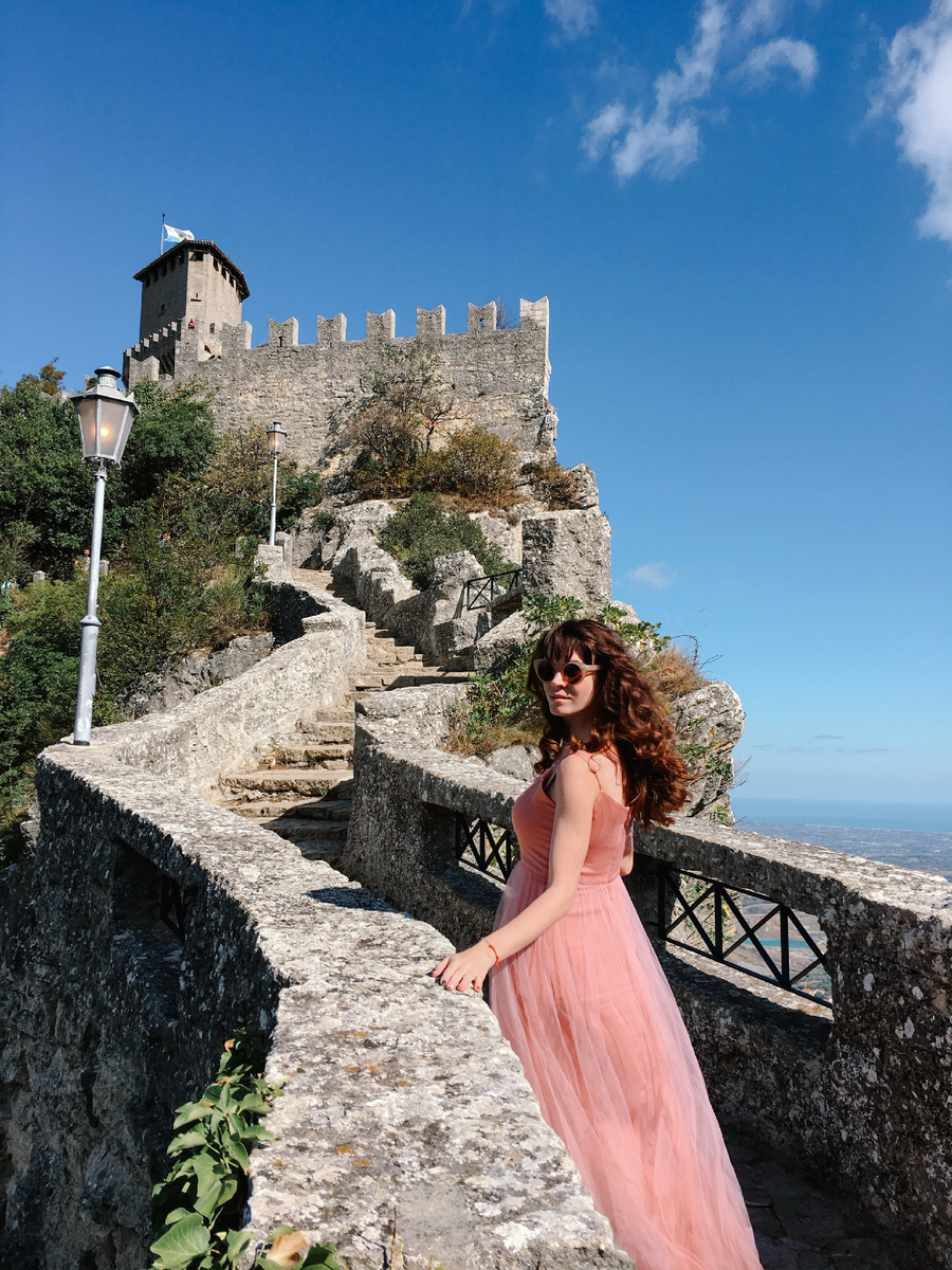 Замок в Сан-Марино