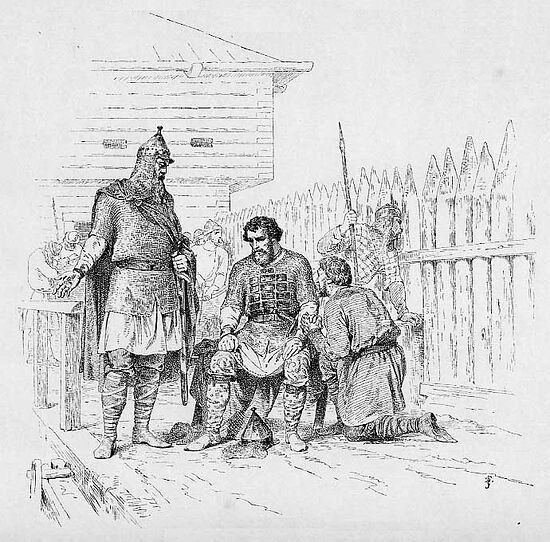 Великий князь Ярополк. Художник: В. П. Верещагин