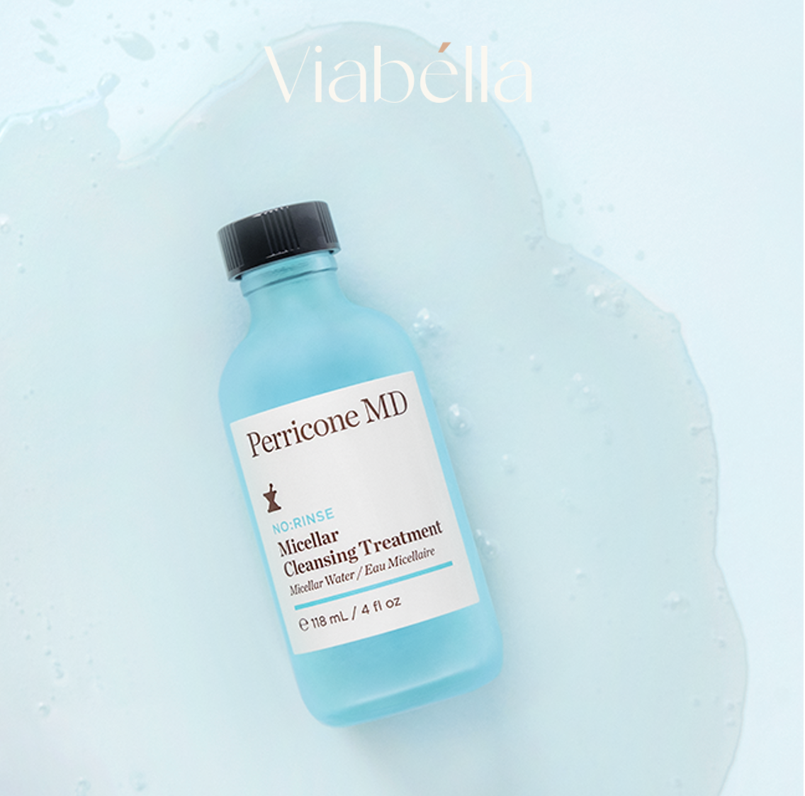 Несмываемое увлажняющее средство для снятия макияжа Perricone MD no: rinse micellar cleansing treatment.