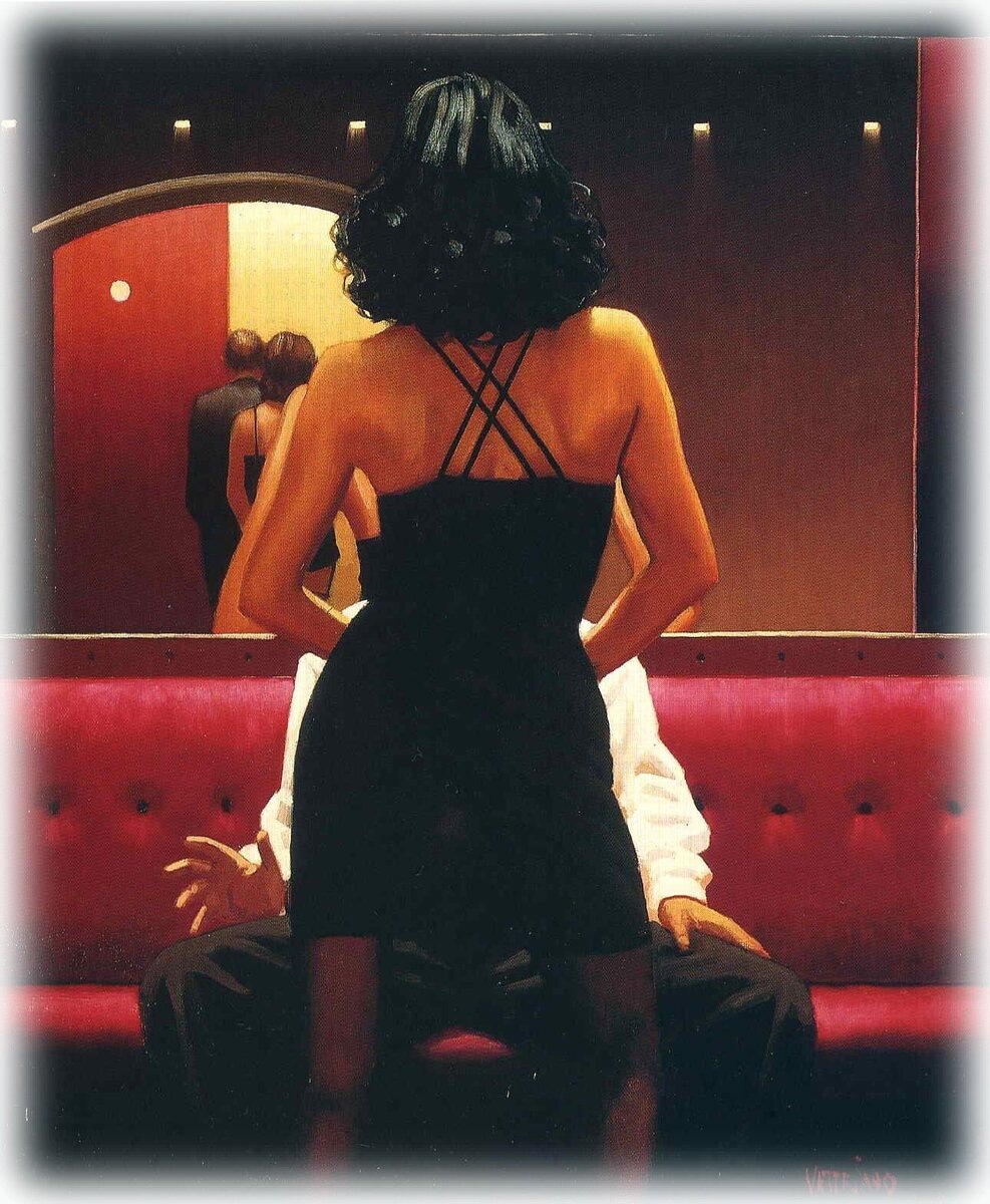 © Джек Веттриано / Jack Vettriano Private Dancer / Приватный танец