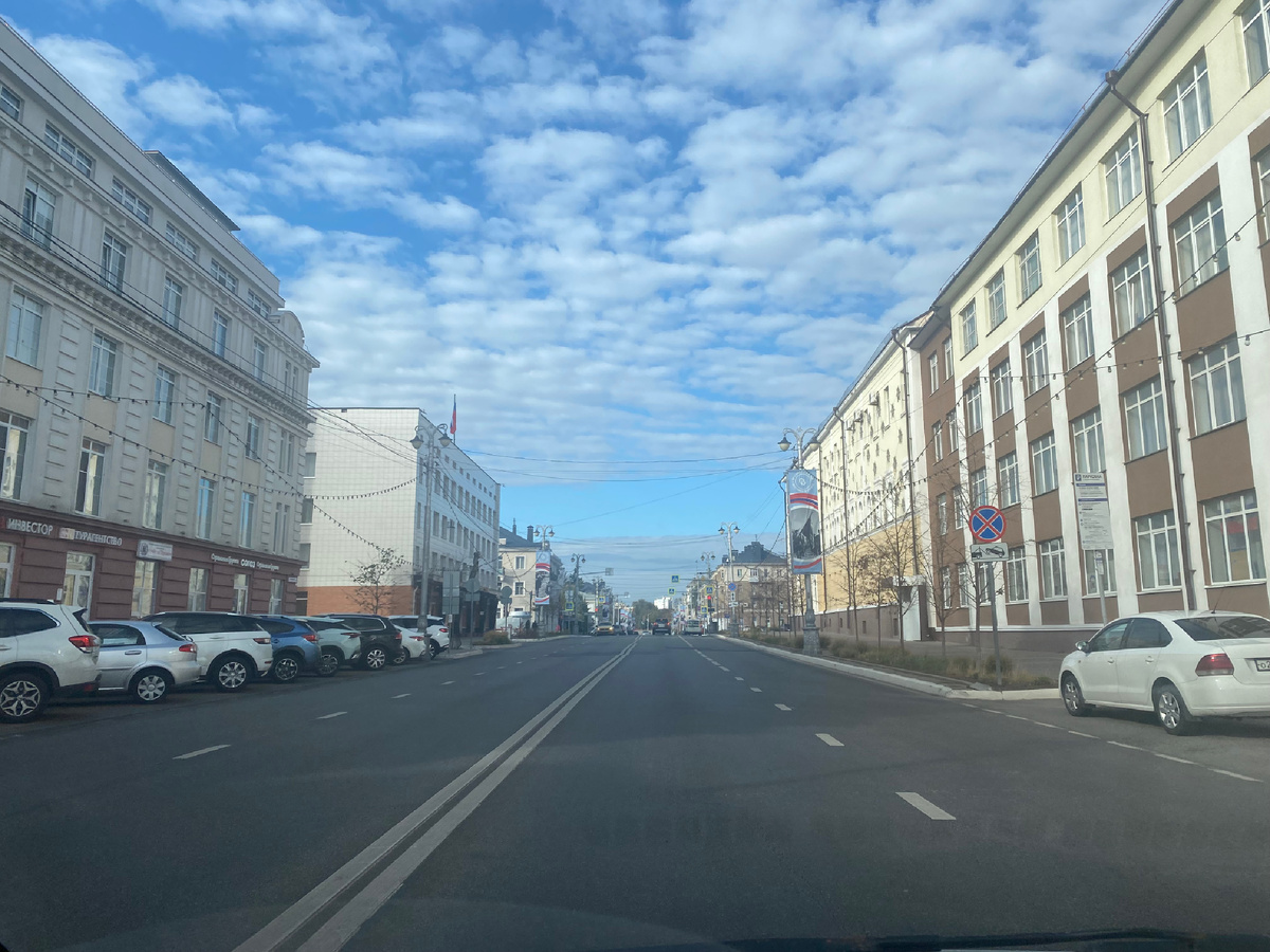 Фото автора. Центр города. Гражданский проспект 