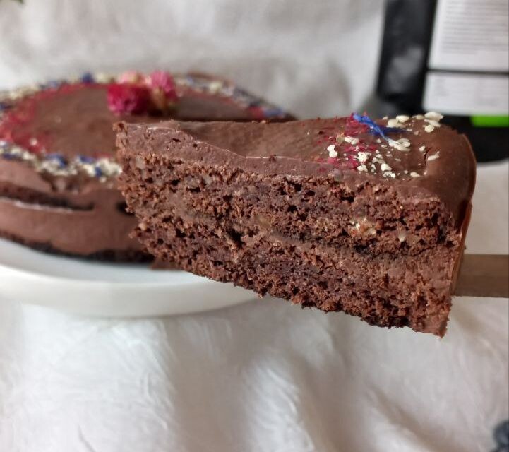 Вкуснейший ШОКОЛАДНЫЙ КЕТО ТОРТ без сахара