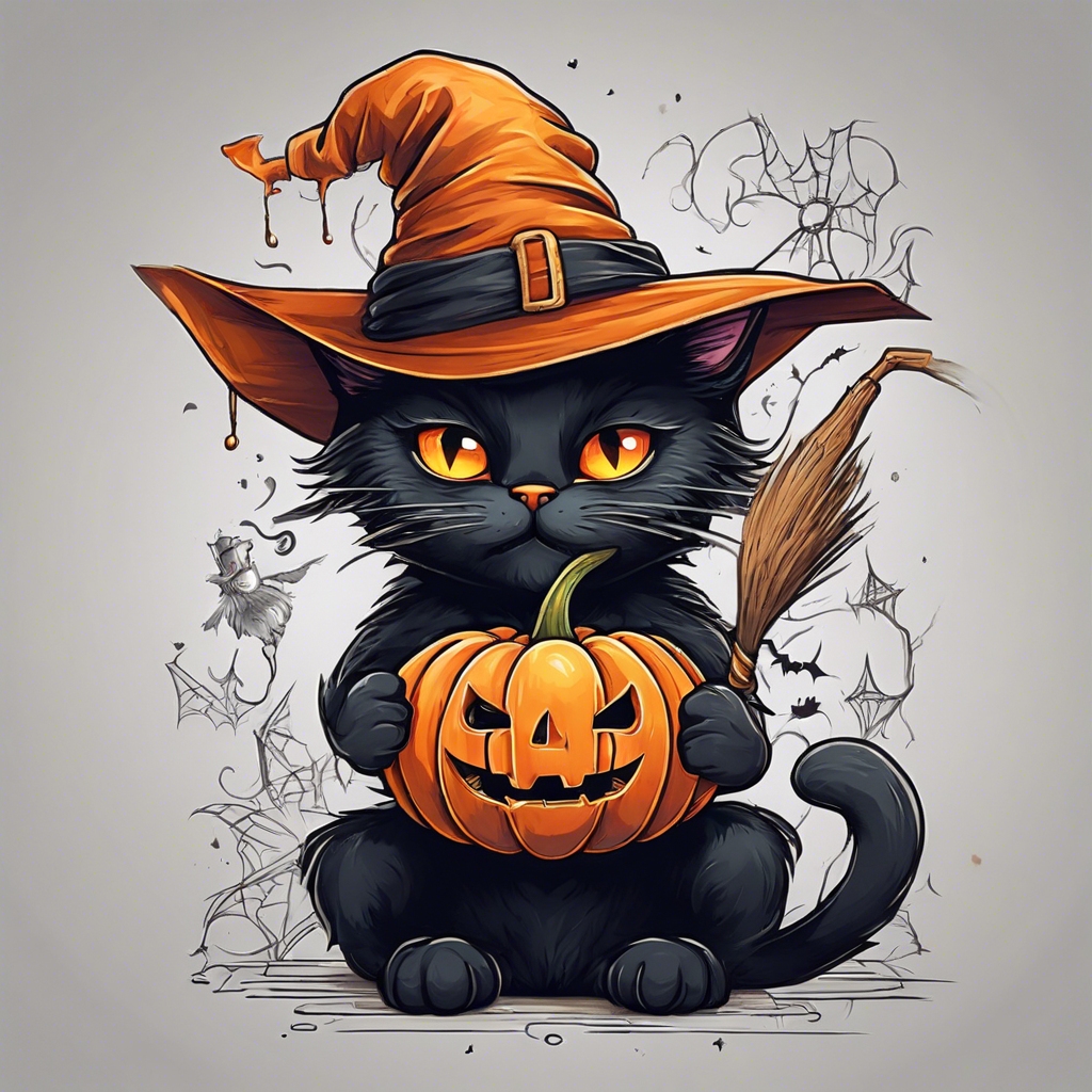 Как пример - метла нарисована не корректно , при приближении видно что картинка слегка размыта. 