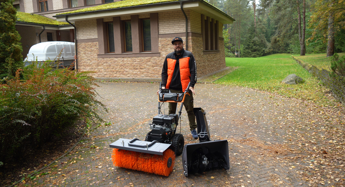 Многофункциональный бензиновый блок VILLARTEC SW 7080E