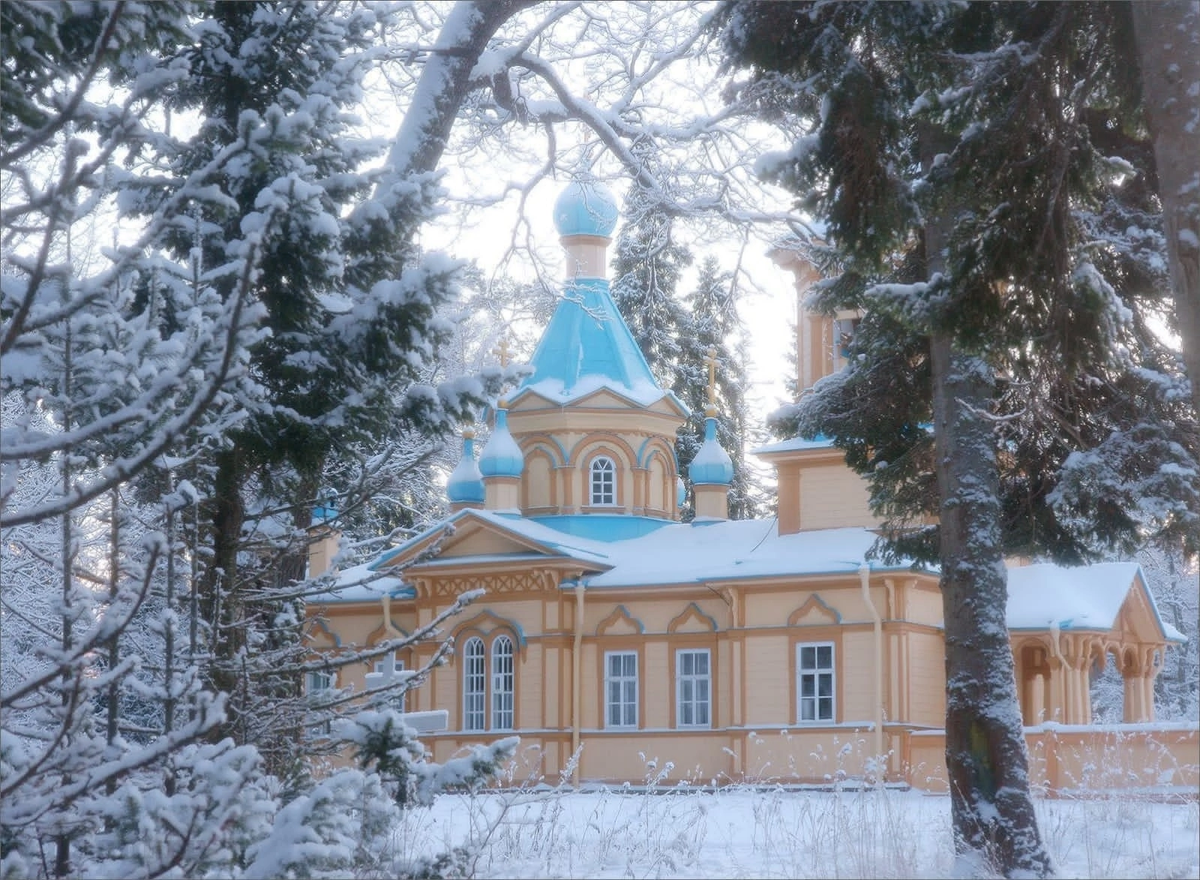 Валаам зимой 