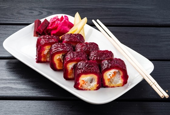    Сельдь под шубой в роллах: пошаговый рецепт салата со свеклой с фото автора