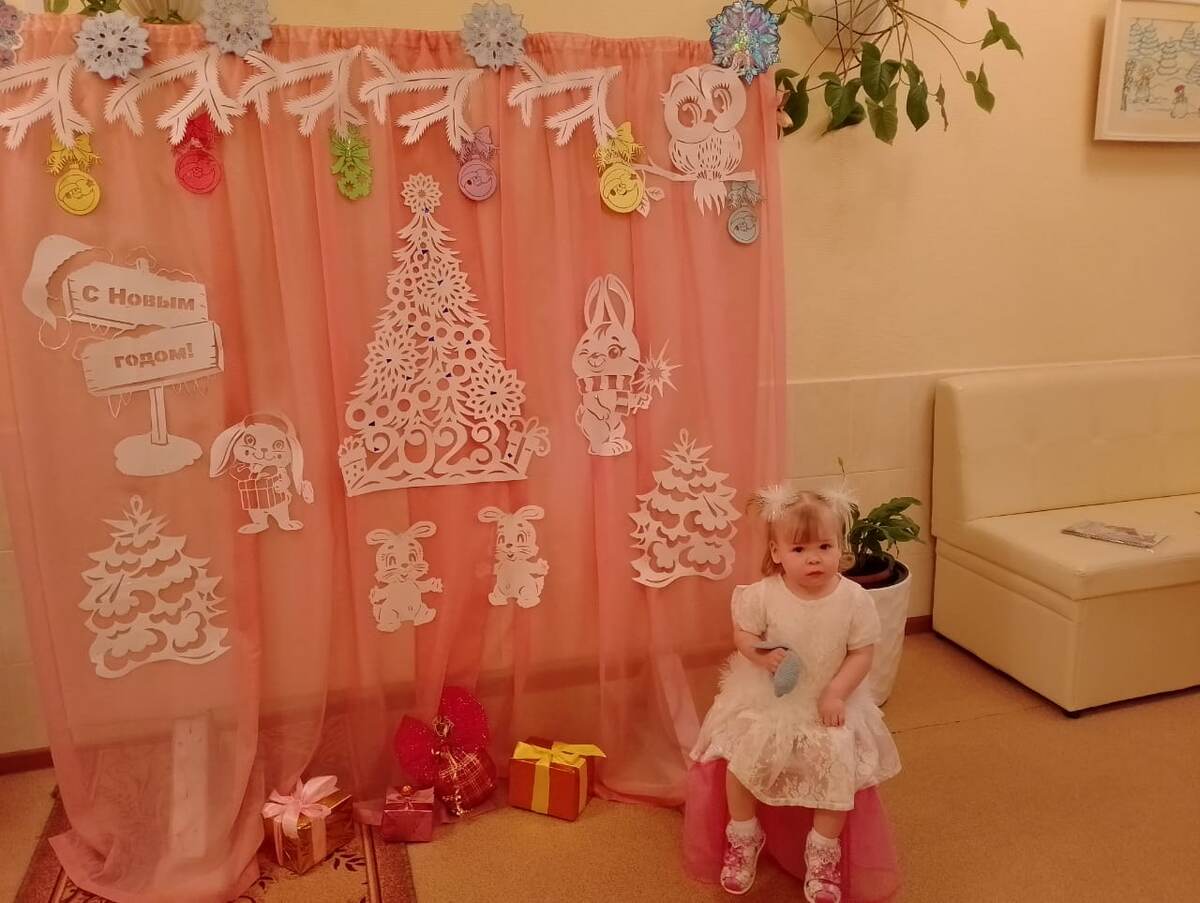 Первый праздник к садике у Маруси