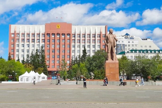    Площадь Ленина в Чите. Фото:  АиФ/ Анна Попова