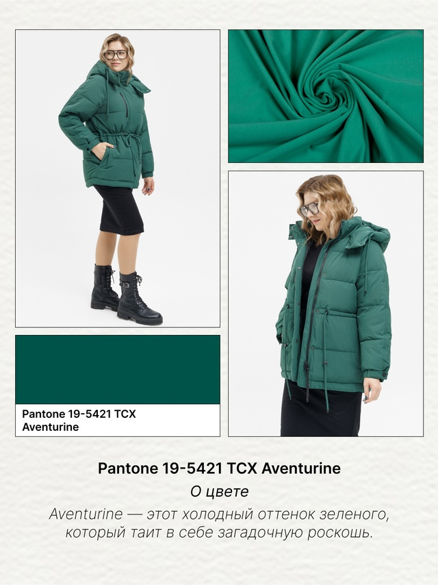 PANTONE 19-5421 Aventurine