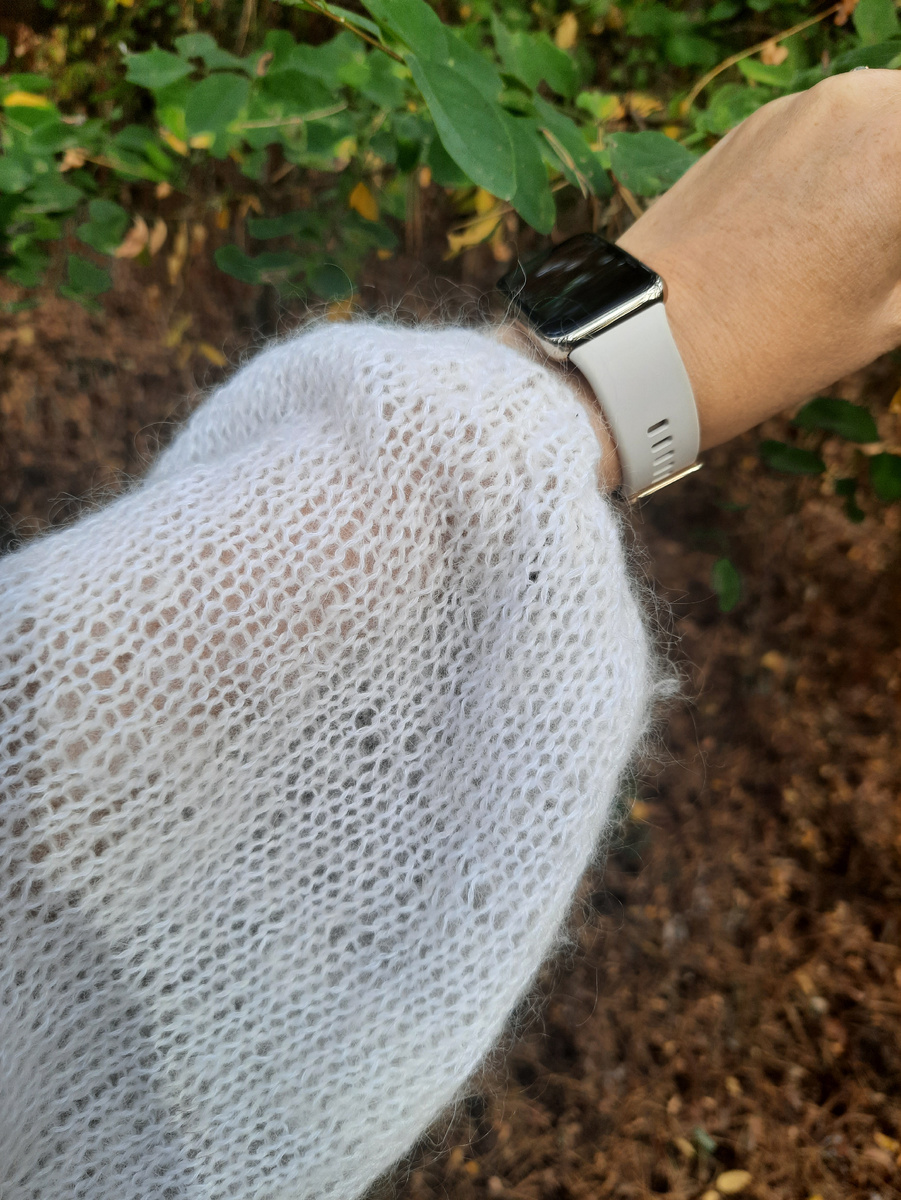 Паутинка из мохера