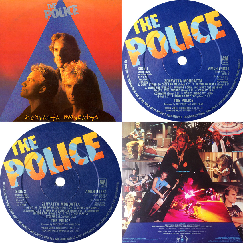 UK, 1980 - A&M Records – AMLH 64831