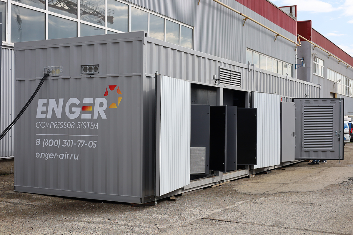  МКС - надежный контейнер, который спасает оборудование от большинства негативных факторов и позволяет обеспечить мобильное размещение компрессорной хоть на Крайнем Севере.