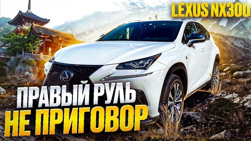 Lexus NX300 Правый руль - не приговор!