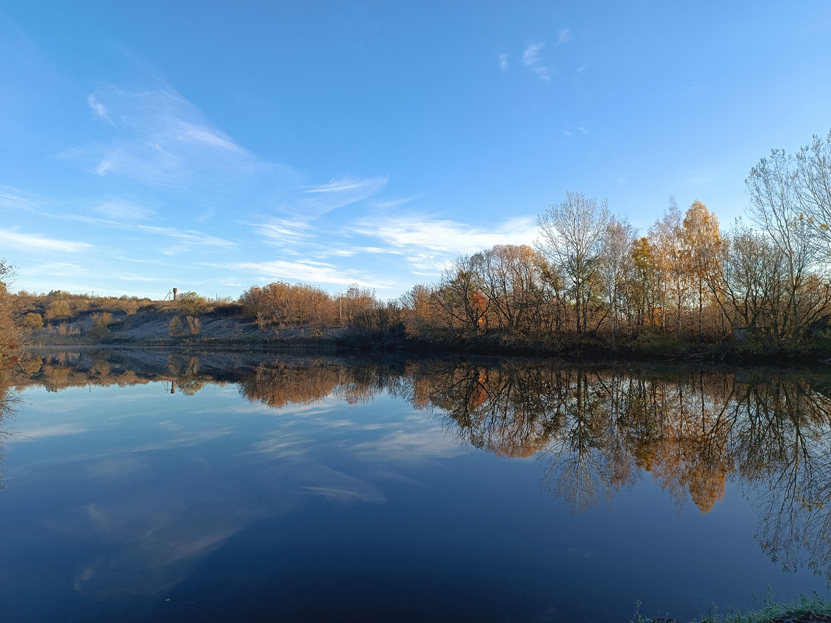 Пейзаж деревенский
