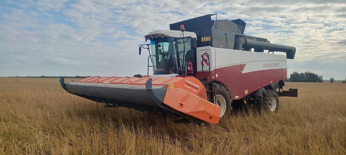 Очесывающая жатка "Победа"