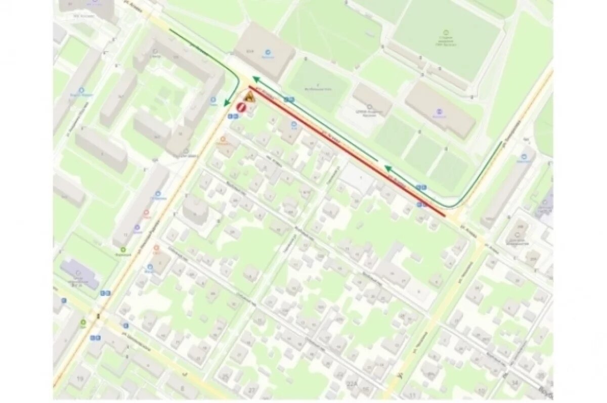    С 23 октября в Туле ограничат движение на нескольких участках дороги