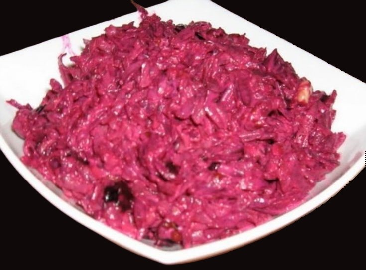 салат свёкла с чесноком и майонезом