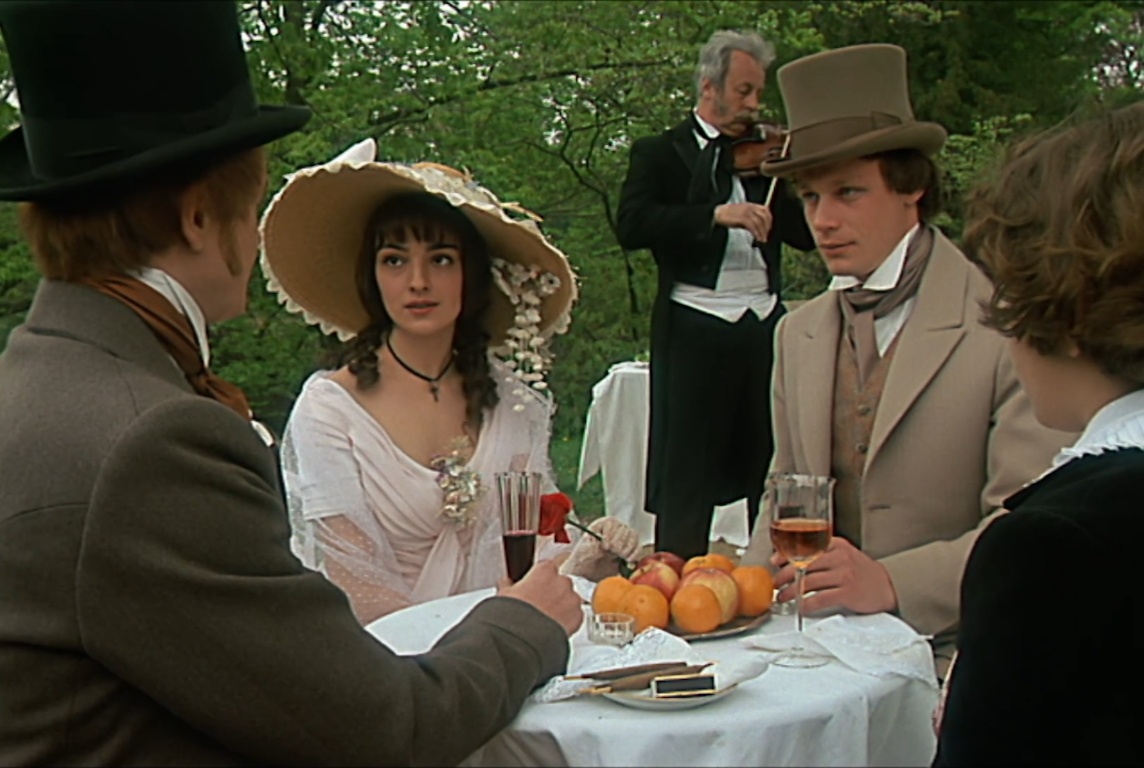 Кадр из фильма "Поездка в Висбаден" по мотивам повести И.С.Тургенева "Вешние воды".