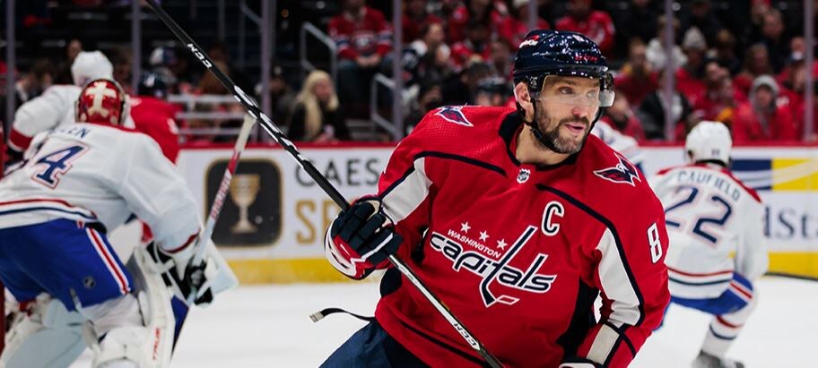 Александр Овечкин. Фото: сайт НХЛ. 