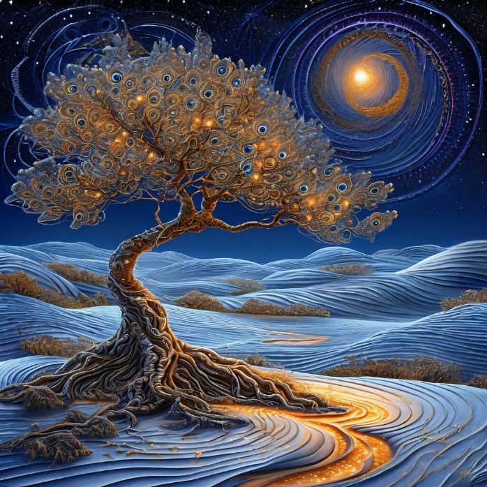 Рис. нейросети "Шедеврум". Автор Ольга Калугина