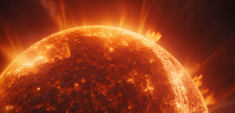 Вспышка на Солнце X5 - X4