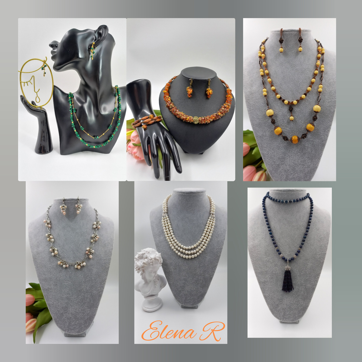 Всем здравствуйте!!! Никогда не надо отказываться от неактуальных, винтажных и устаревших украшений. Их можно преобразить, переделать и дать им "новую жизнь"!!! Немного фантазии и вот Вам результат!!!