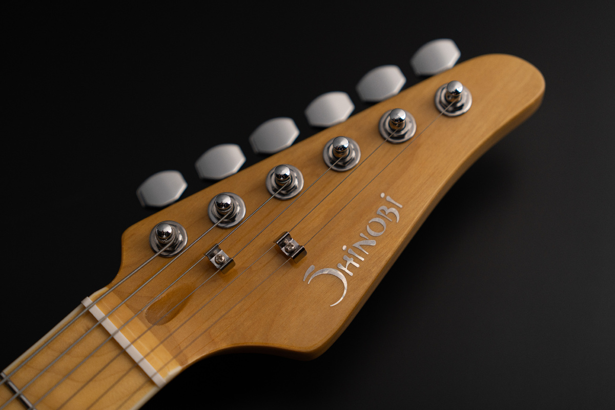 Колки электрогитары Shinobi N102E pearl WH