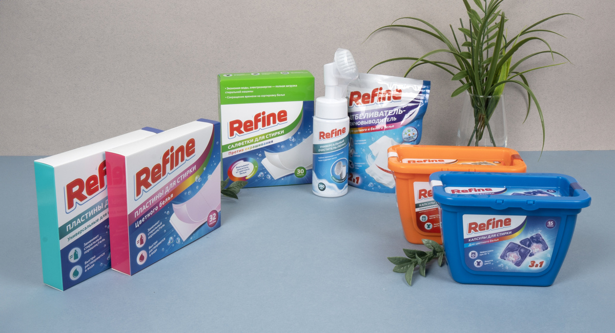Fix Price запускает собственную марку бюджетной бытовой химии Refine 