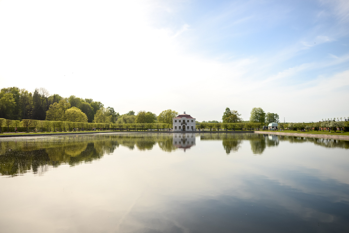 В Ленобласти требуют снести жилые дома в охранной зоне Петергофа.  Фото: Анна Евстигнеева