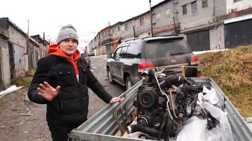 БМВ Х6 с пробегом в 500к. Мотор пришел но не все так просто.