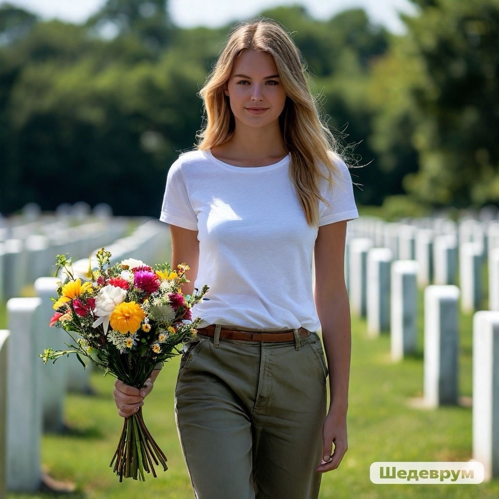 Главная героиня в исполнении нейросети