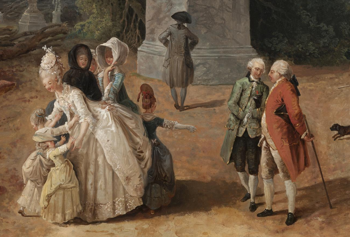 Мария-Антуанетта на прогулке