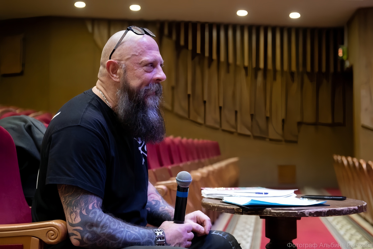 На репетиции. Фото из архива А. Тимошенко