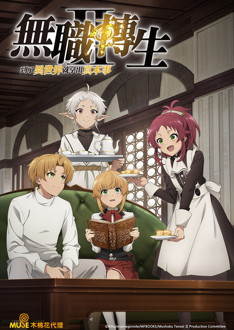 Аниме Этти "Реинкарнация безработного: История о приключениях в другом мире 2. Часть 2 / Mushoku Tensei II: Isekai Ittara Honki Dasu Part 2"