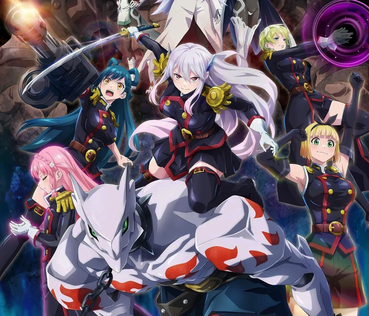 Аниме Этти "Раб спецотряда демонического города / Mato Seihei no Slave"