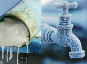 Чтобы вода не замерзала в трубах зимой