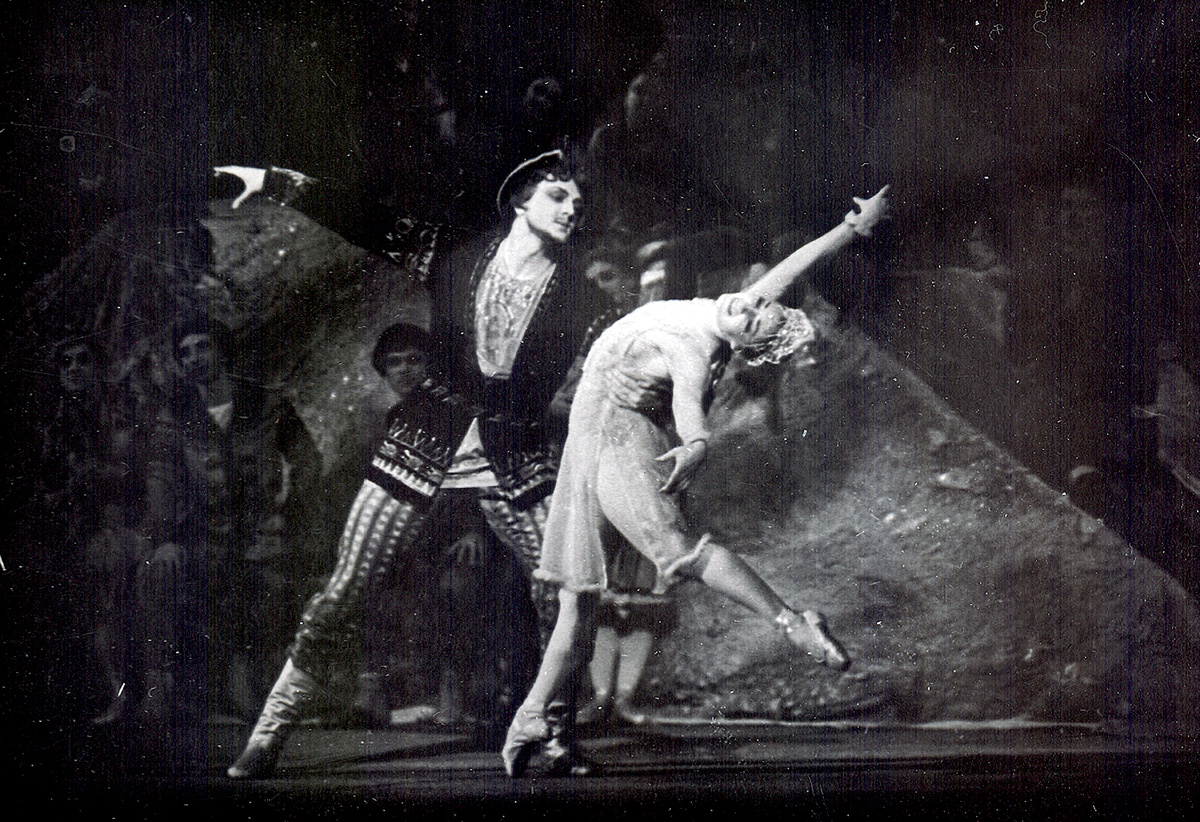 Балет «Снегурочка» в МАМТ, 1963 г. Снегурочка - В. Данилович, Мизгирь - Э. Перкун