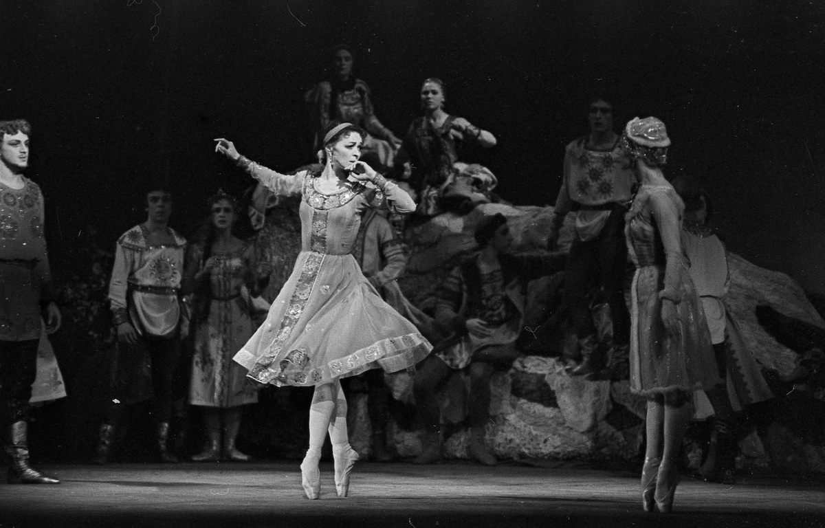 Балет «Снегурочка» в МАМТ, 1963 г. Купава - Э. Власова.