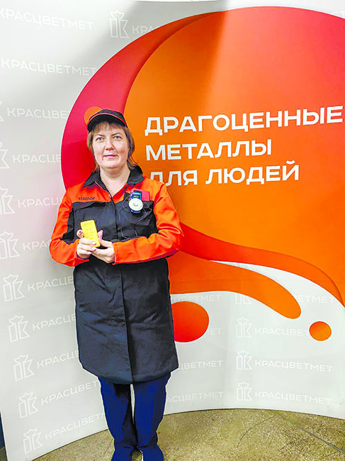 Корреспондент газеты "Голос времени" Галина Петрова