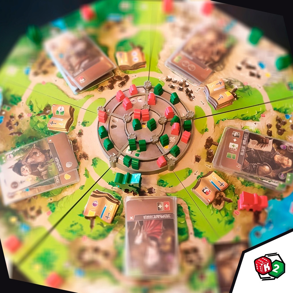 "Виконты Западного Королевства" - поле и "Зимний дворец" в центре